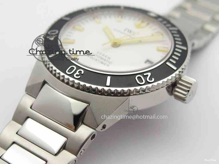 MIROTIME 0226 Aquatimer Automatic SS Noob Best Edition White Dial On SS Bracelet A Lightweight 7251